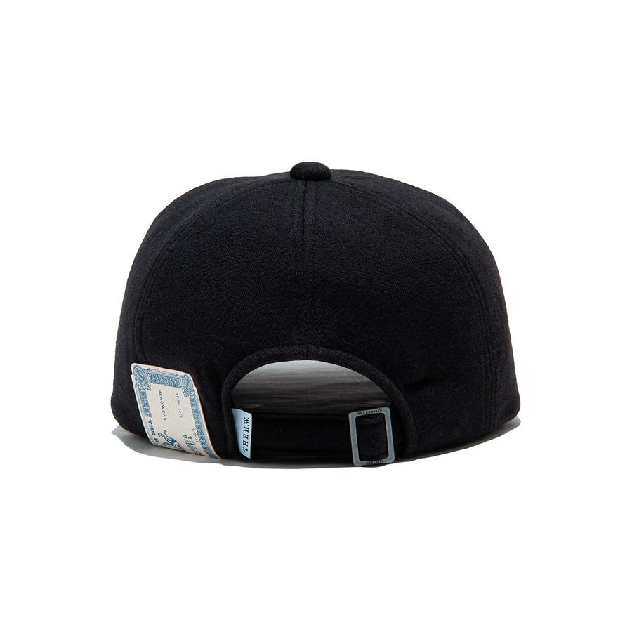 SQUARE WIDE CAP - Black