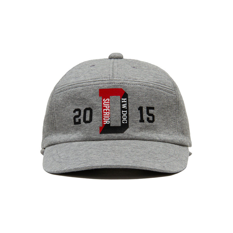 SQUARE WIDE CAP - Gray