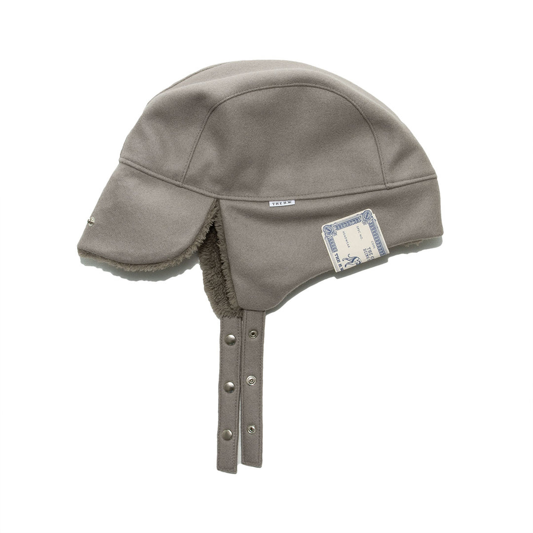 帽子 THE H.W.DOG&CO.FIGHT MELTON FLIGHT CAP THE H.W DOG&COLIGHT MELTON FLIGHT CAP