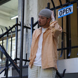 LINEN SINGLE WATCH CAP - Black