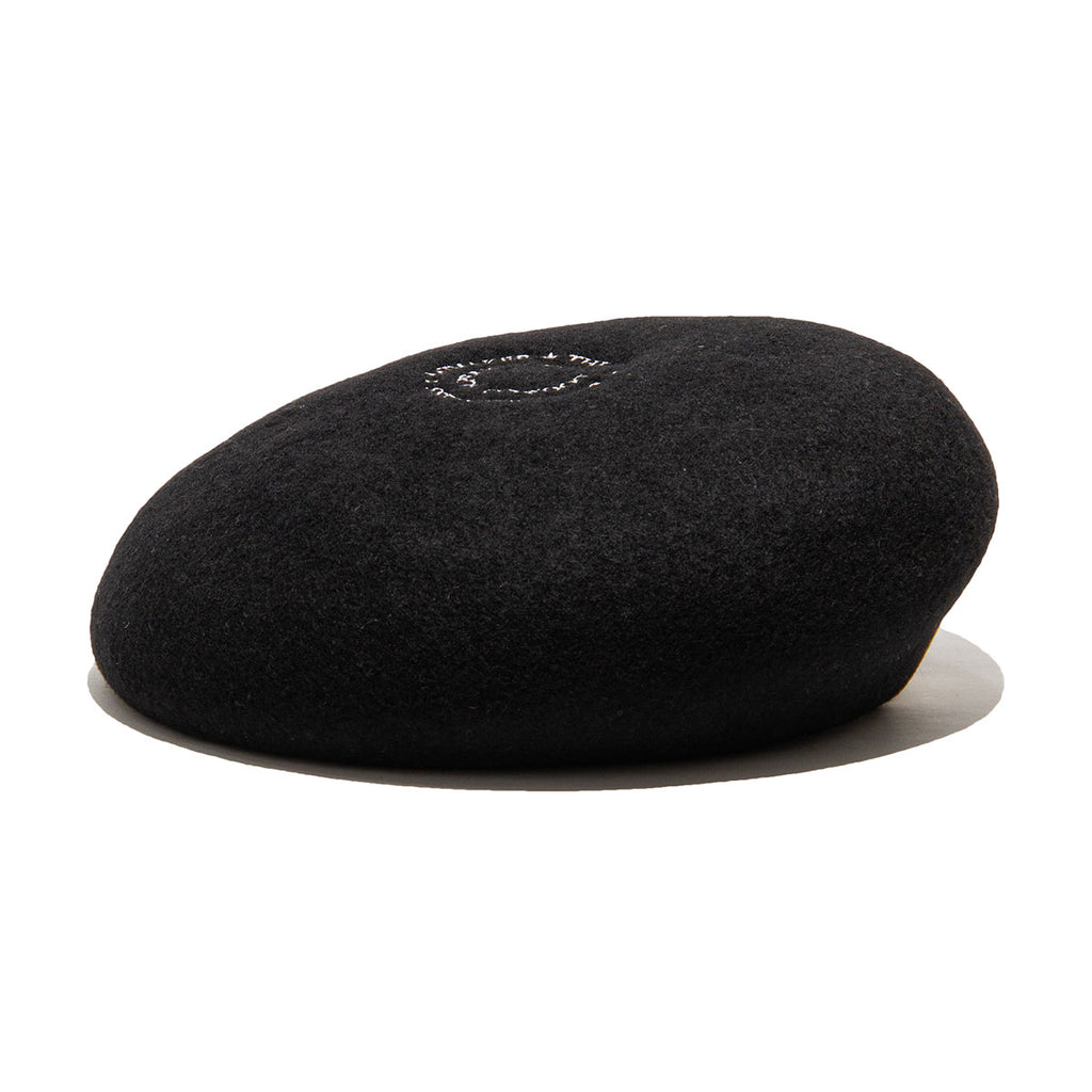 [Awesomeneeds]BOWL BERET_WOOL CharCoal★3次リオーダー CIRCLE BERET - Black – THE H.W.DOG&CO.