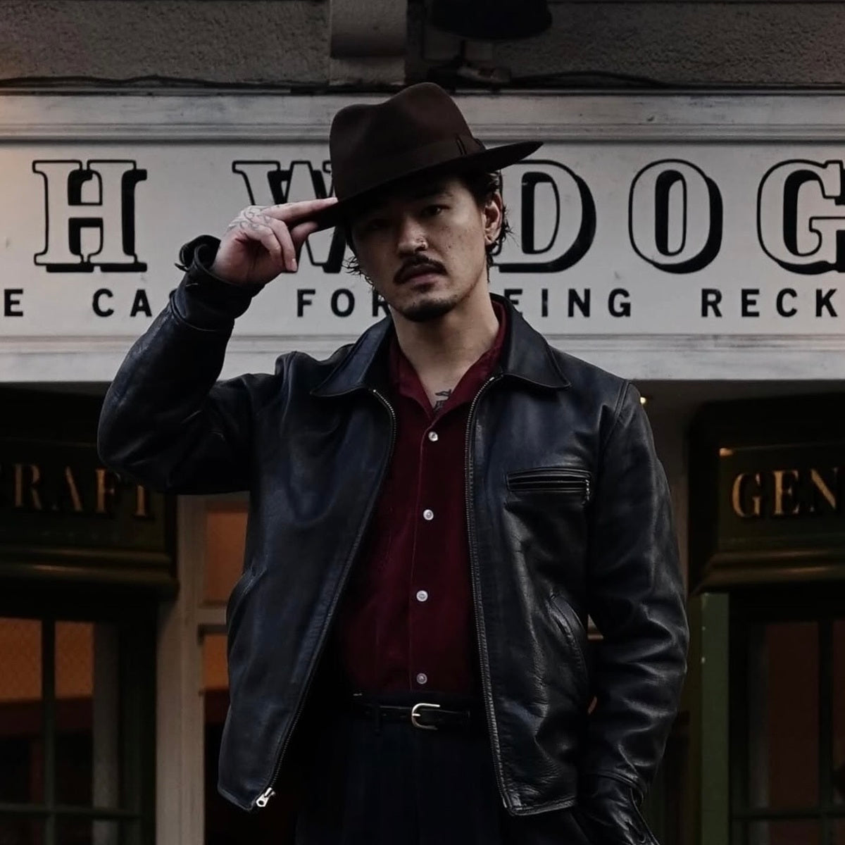 【完売品】THE H.W. DOG & CO. NEW TEARDROP HAT NEW TEARDROP HAT - Brown – THE H.W.DOG&CO.
