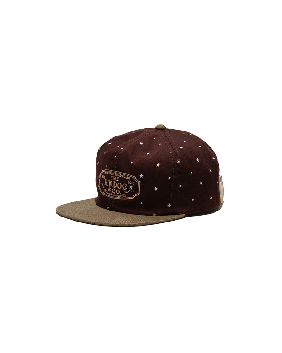 STARS CAP - Brown 