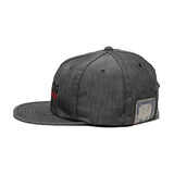 CHAMBRAY INSIDEOUT CAP - 그레이 