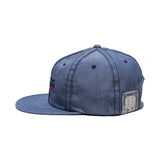 CHAMBRAY INSIDEOUT CAP - Blue 