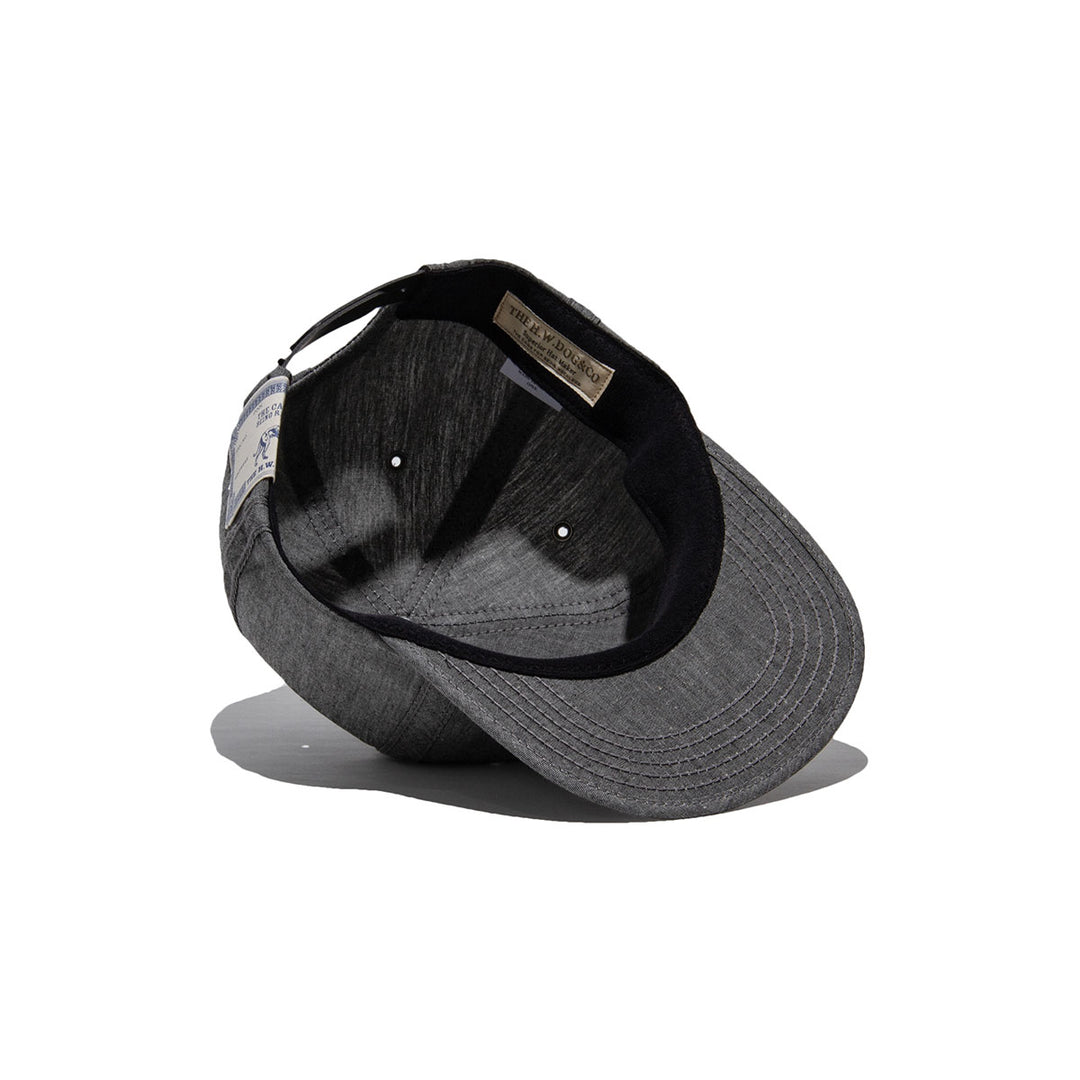 CHAMBRAY INSIDEOUT CAP - Gray – THE H.W.DOG&CO.