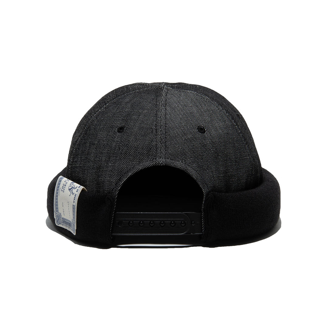 RIGID DENIM ROLL CAP - Black – THE H.W.DOG&CO.
