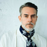 THE HWDOG&amp;CO. ORIGINAL BANDANA - Ship (Indigo 4)