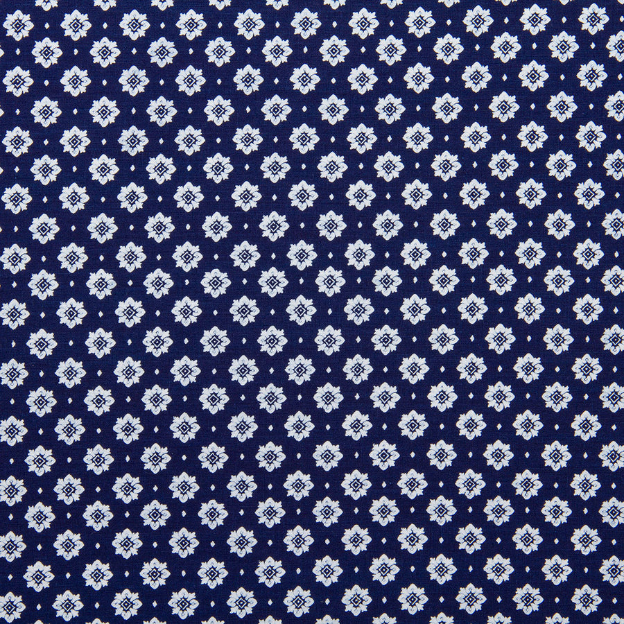 THE H.W.DOG&CO. ORIGINAL BANDANA - Paisley (Indigo 3)