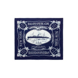 THE HWDOG&amp;CO. ORIGINAL BANDANA - Ship (Indigo 4)