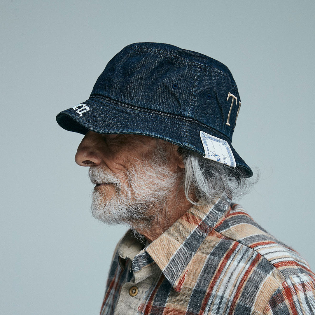 DENIM FLAG HAT - Indigo – THE H.W.DOG&CO.