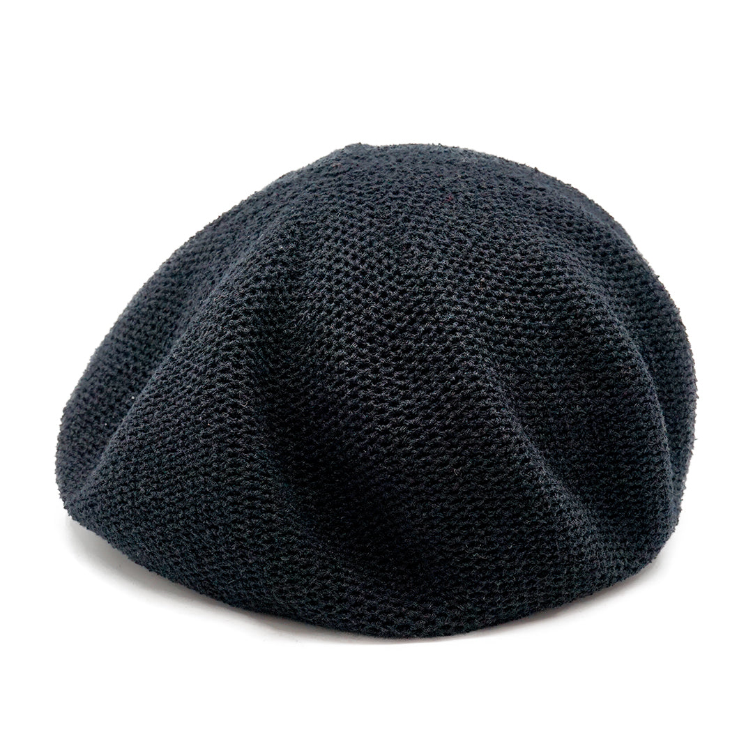 the h.w.dog&co.黒  ベレー帽 WIDE BERET – THE H.W.DOG&CO.