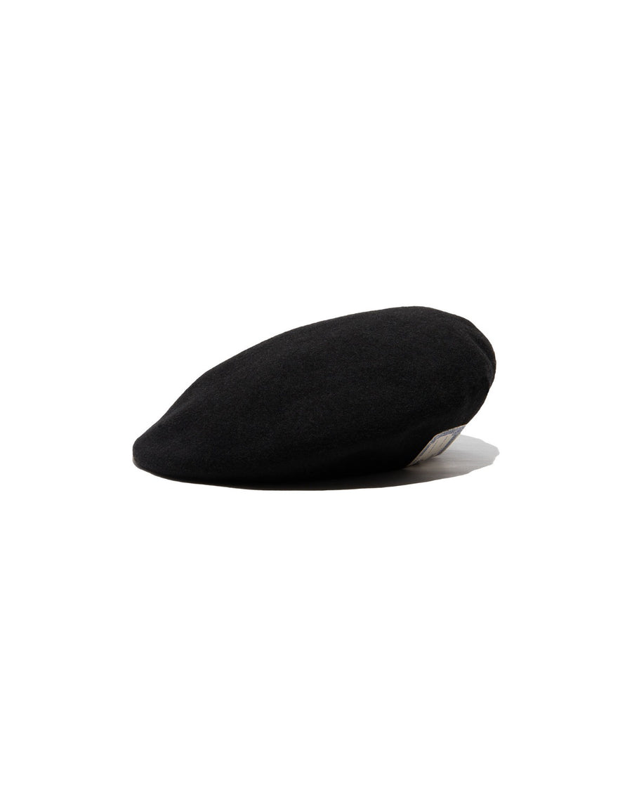 FLAT BERET - Black