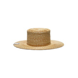 WHEAT PORK PIE HAT - Natural