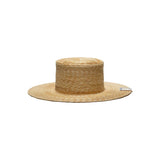 WHEAT PORK PIE HAT - Natural