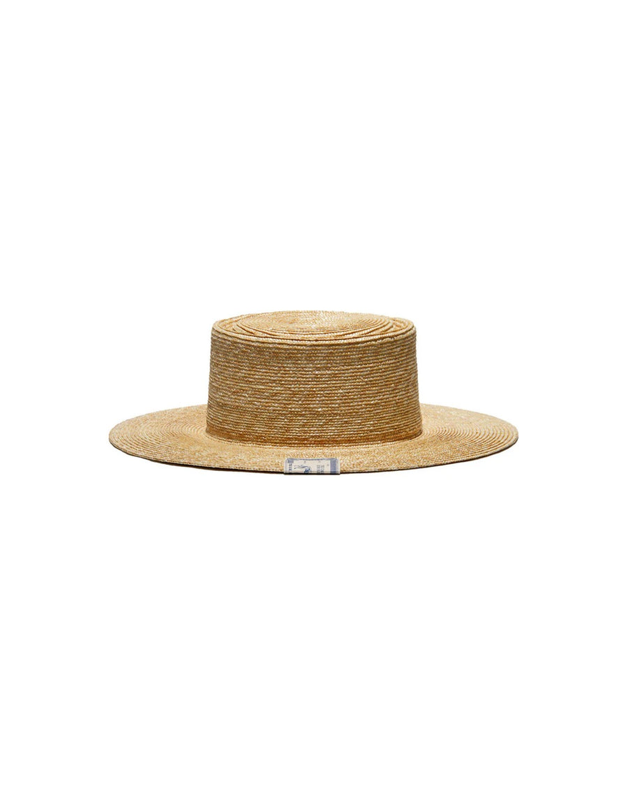 WHEAT PORK PIE HAT - Natural