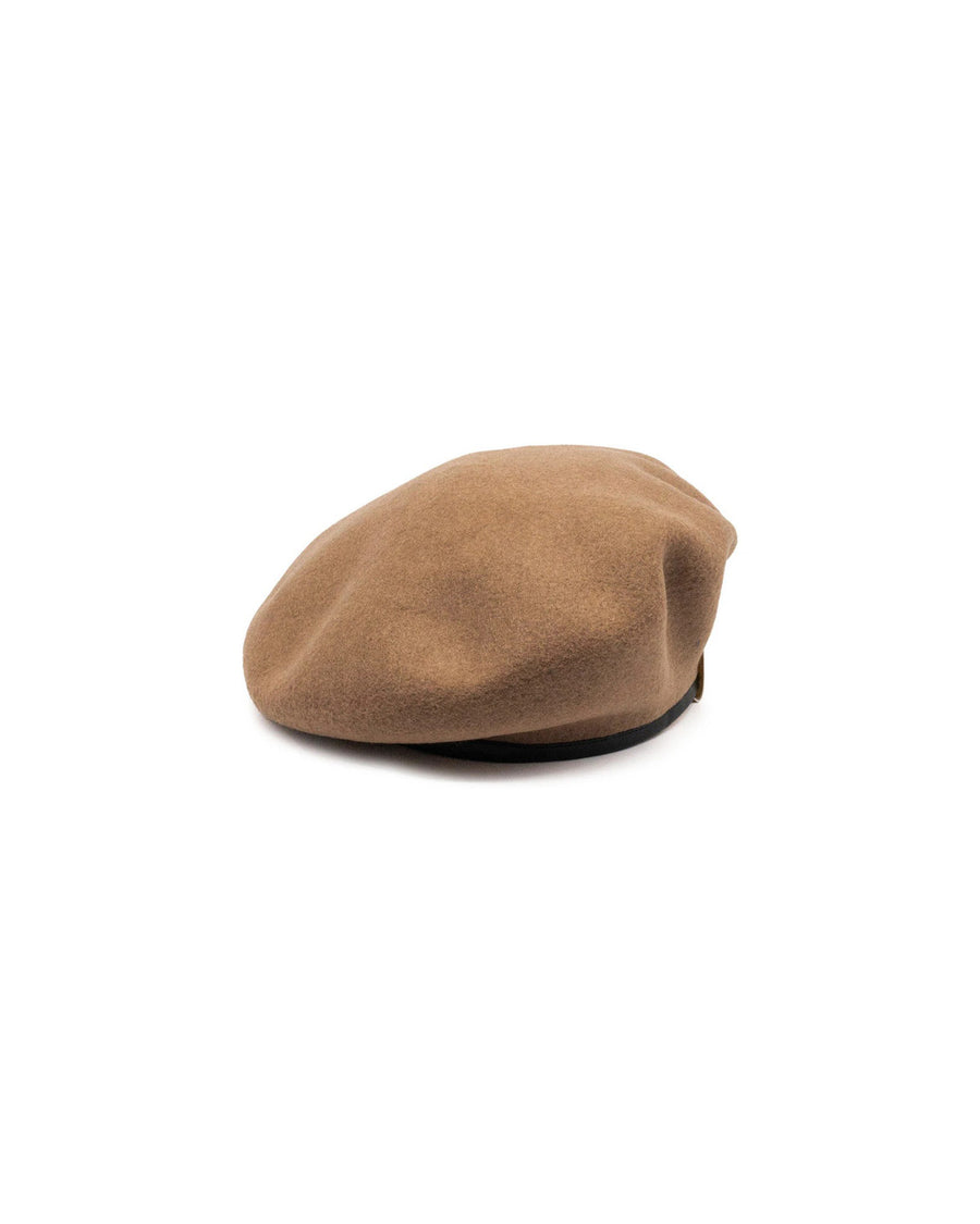 LEATHER BERET 62