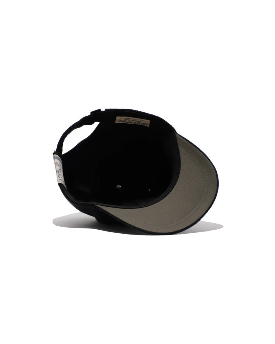 WAVY LOGO COMMERCIAL CAP - Black