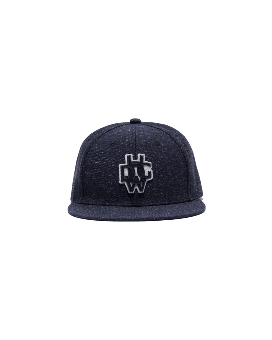 SNAPBACK BOX CAP - Navy