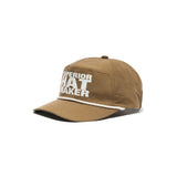 SQUARE CAP - Brown