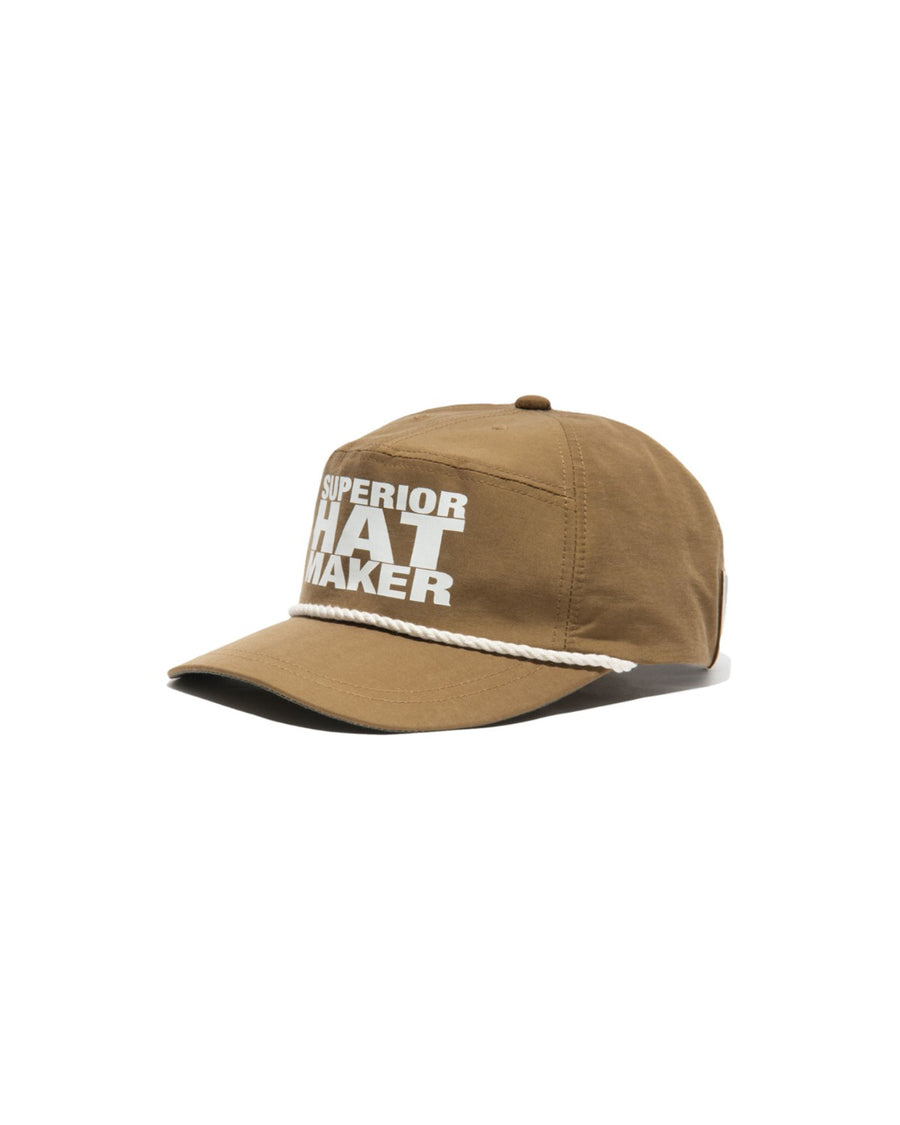 SQUARE CAP - Brown