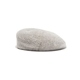 MOHAIR MIX BERET - O.White