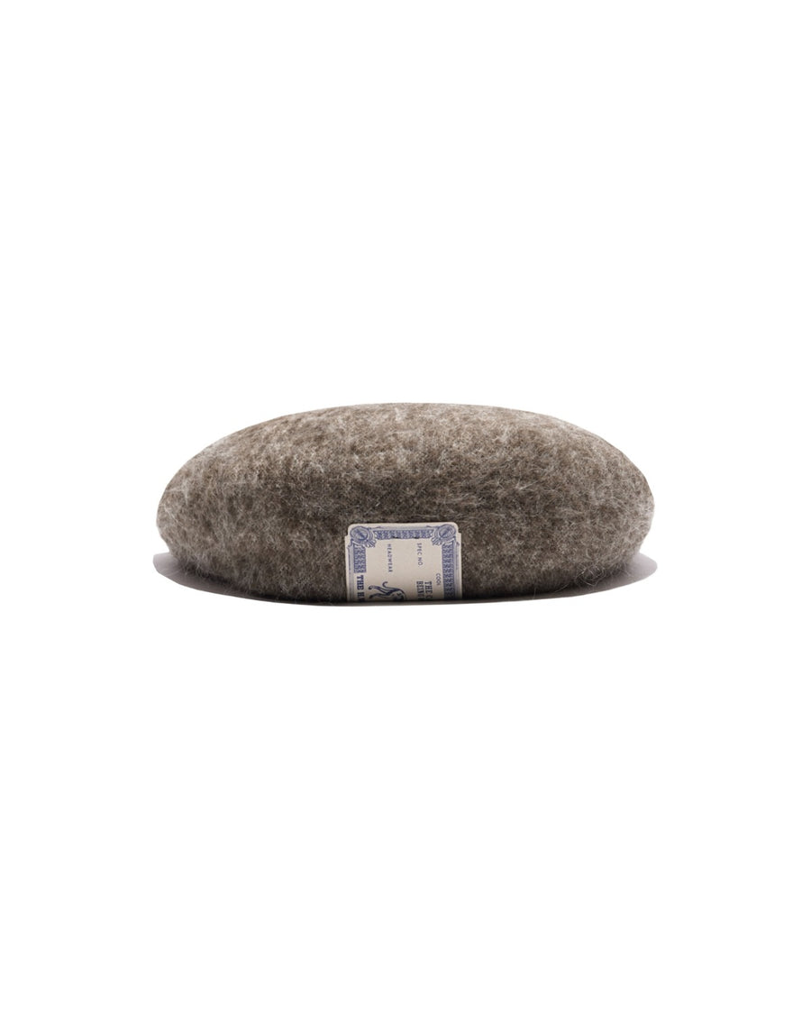 MOHAIR MIX BERET - Beige