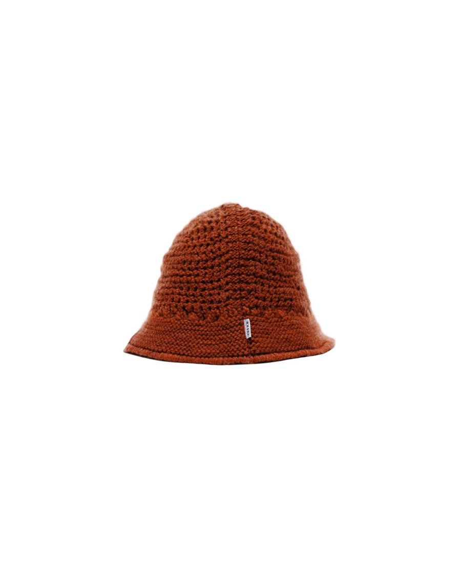 KNIT HAT - Orange