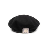 LEATHER BERET 62