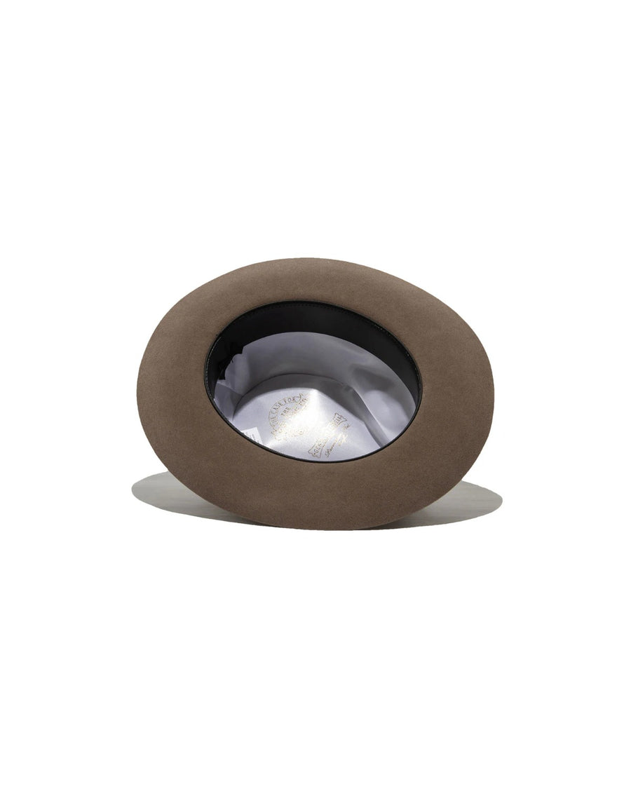 POLKAP RABBIT FUR FELT HAT - Beige