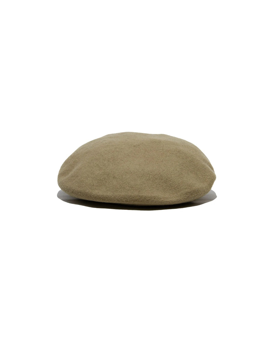FLAT BERET - Beige