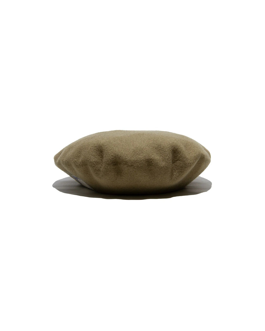 FLAT BERET - Beige