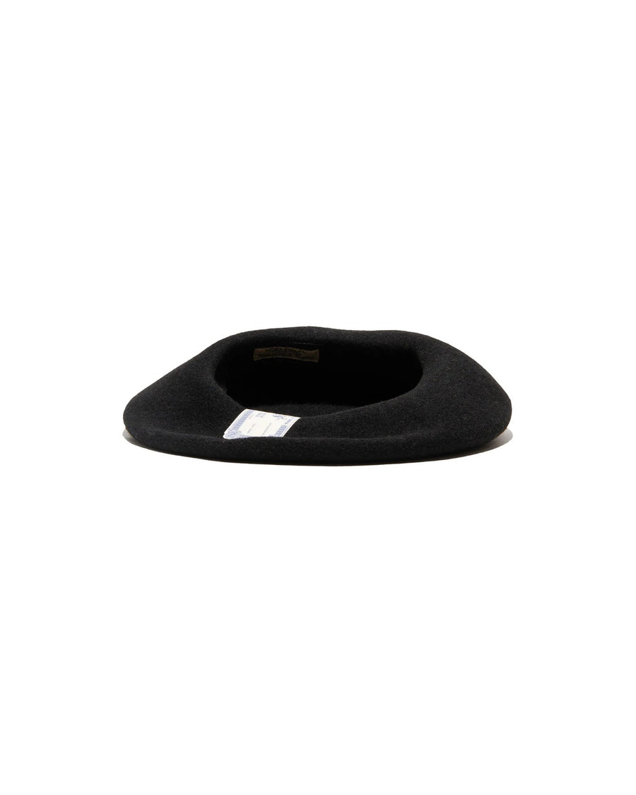 FLAT BERET - Black