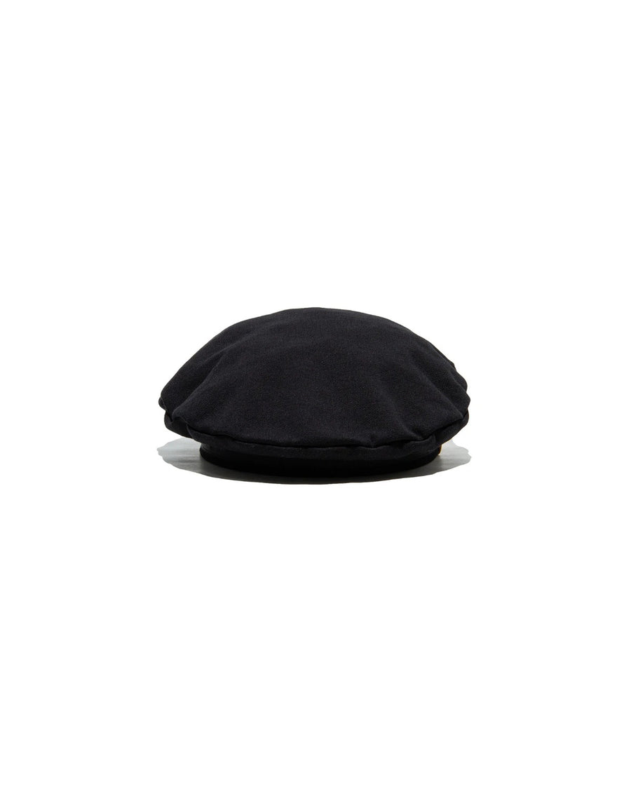 SWEAT DISK BERET - Black