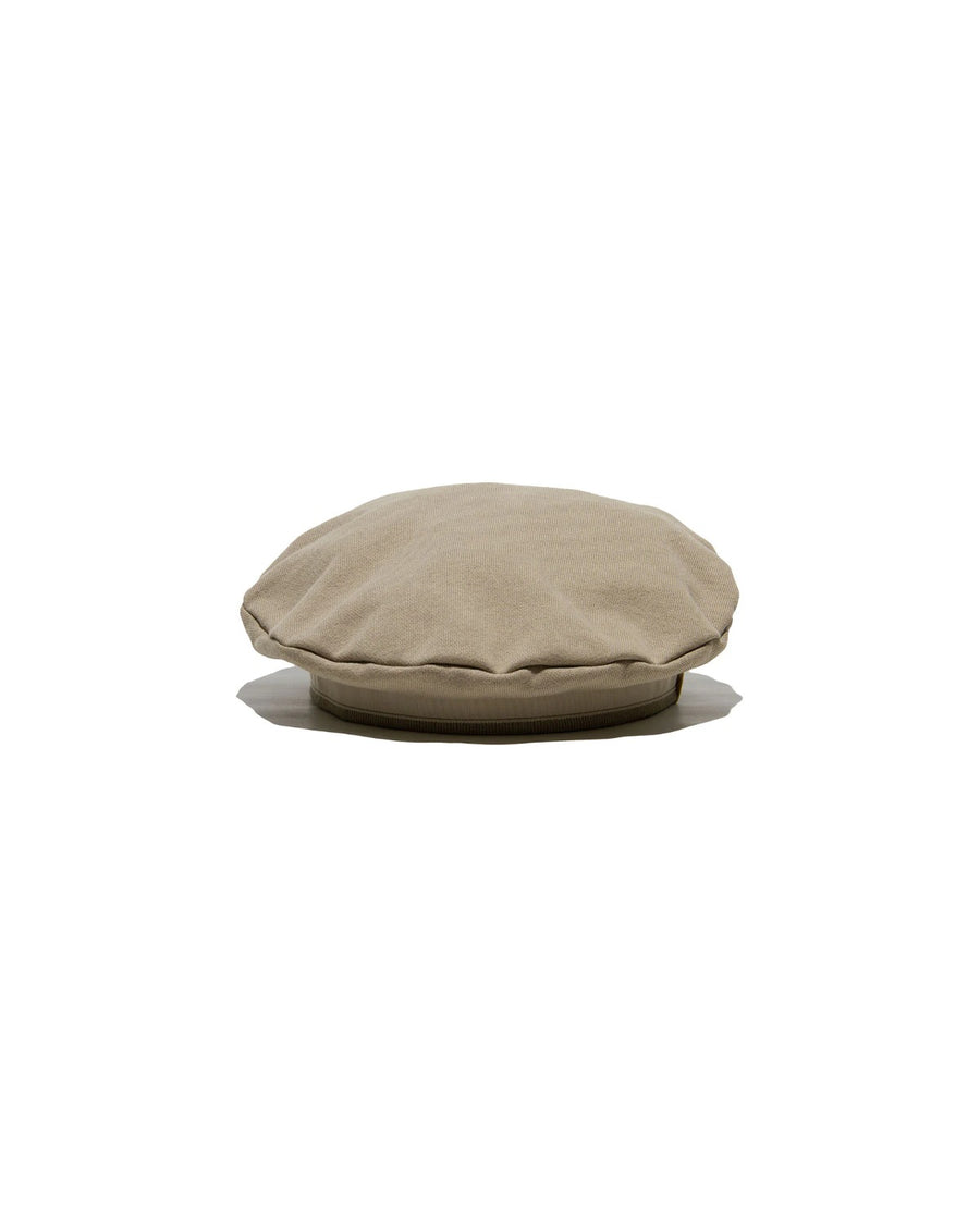 SWEAT DISK BERET - Beige