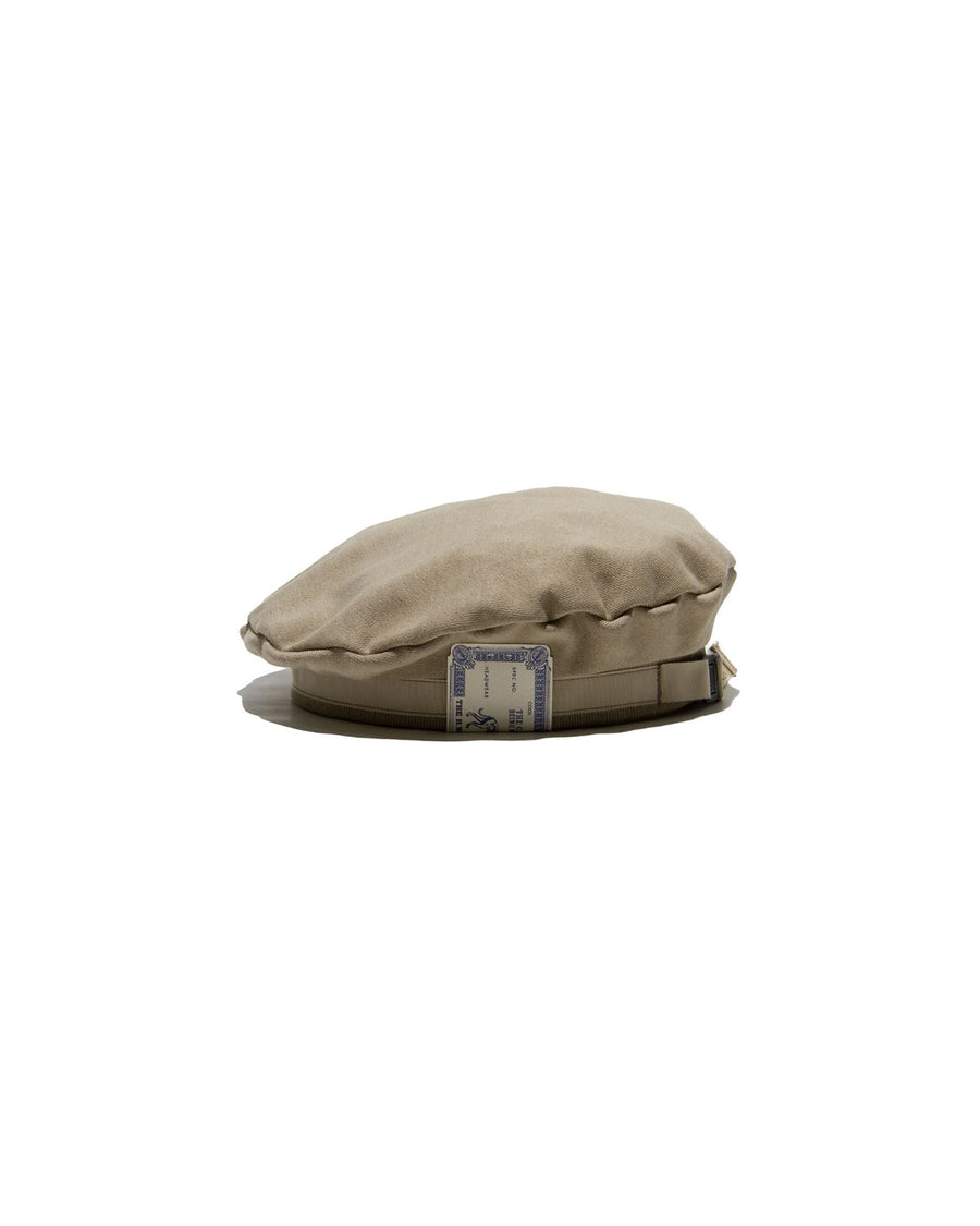 SWEAT DISK BERET - Beige