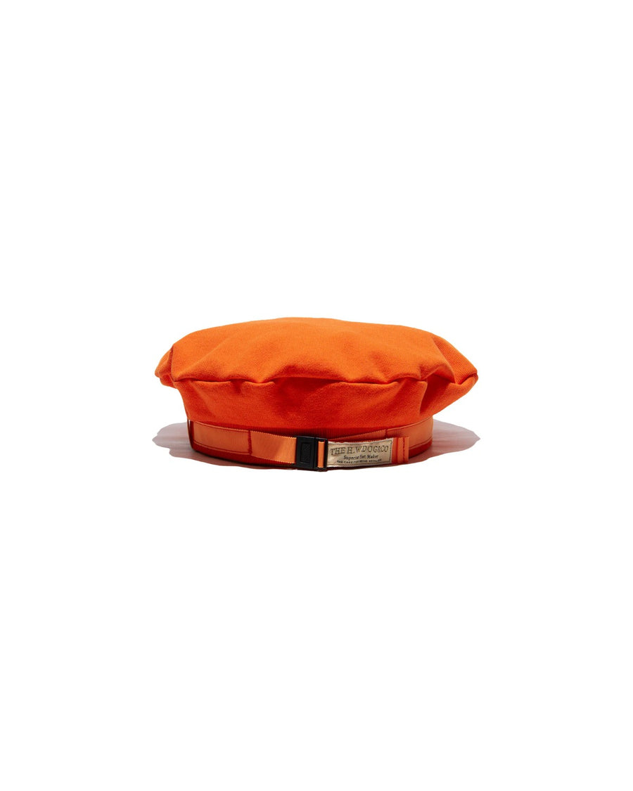 SWEAT DISK BERET - Orange