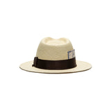 N PANAMA HAT SHORT - Natural