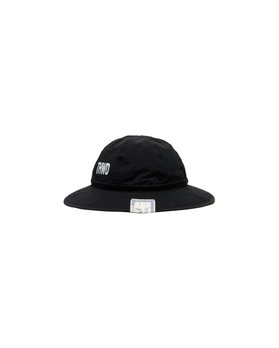 NYLON FATIGUE HAT - Black / Black