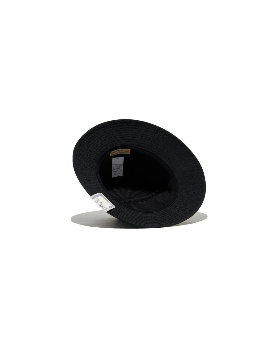 NYLON FATIGUE HAT - Black / Black