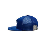 COTTON MESH CAP - Blue 