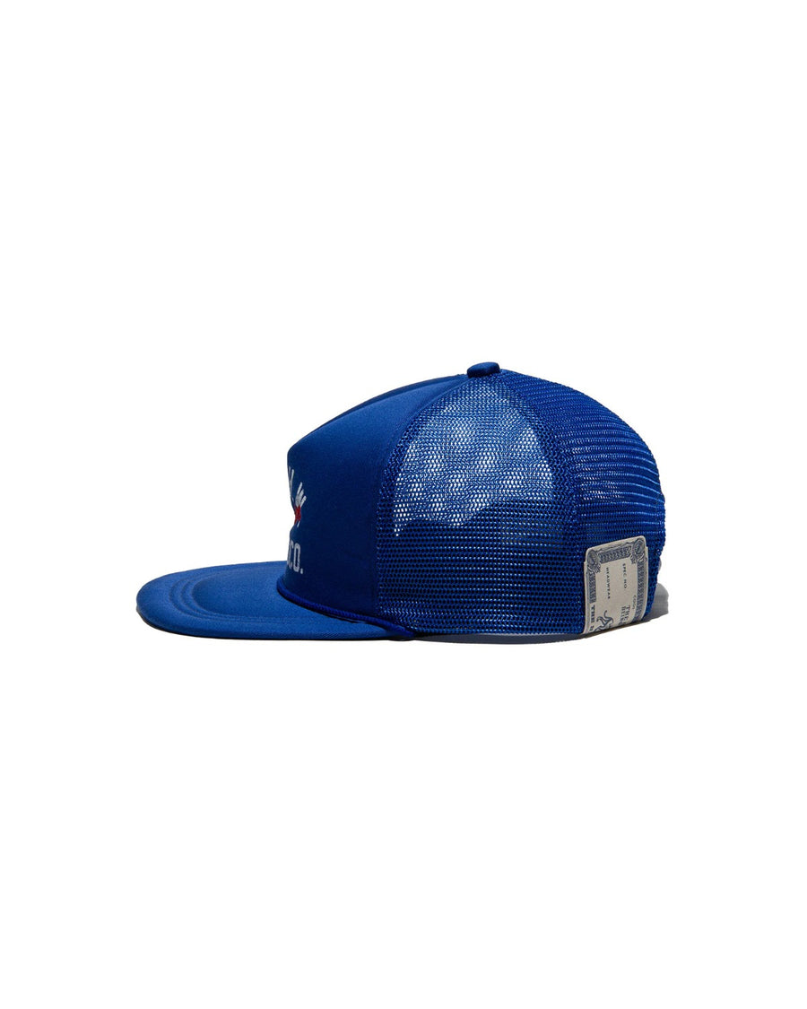 COTTON MESH CAP - Blue 