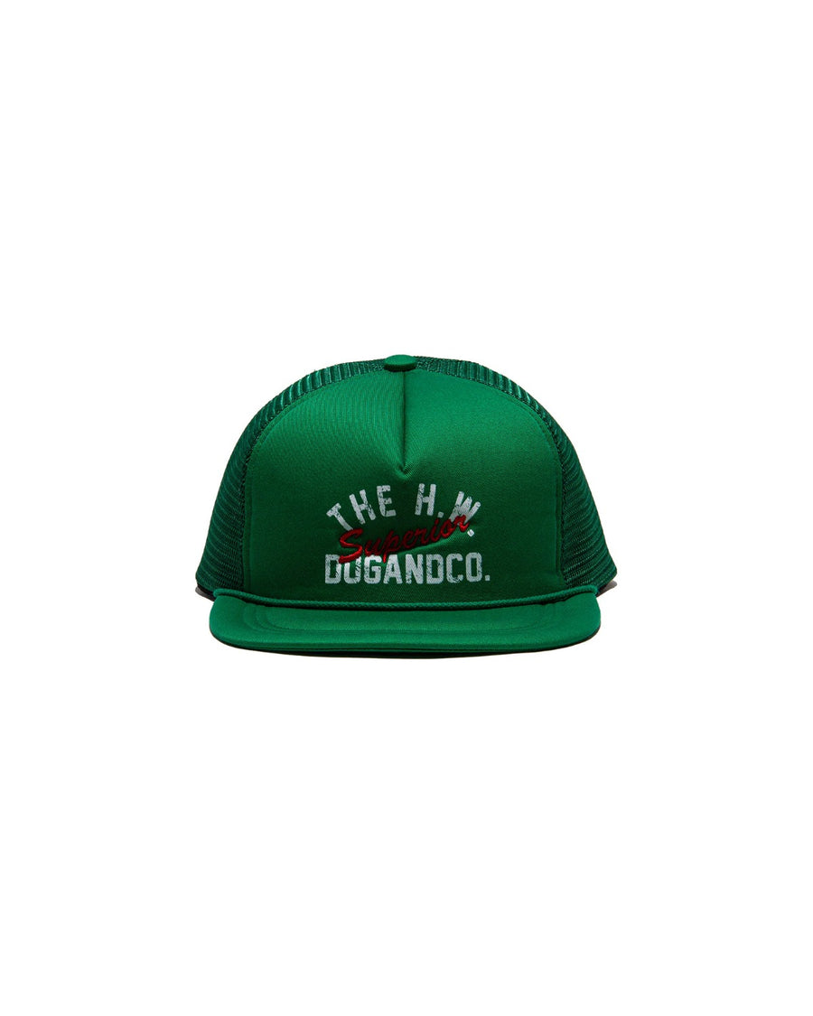 COTTON MESH CAP - Green 