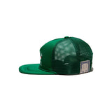 COTTON MESH CAP - Green 