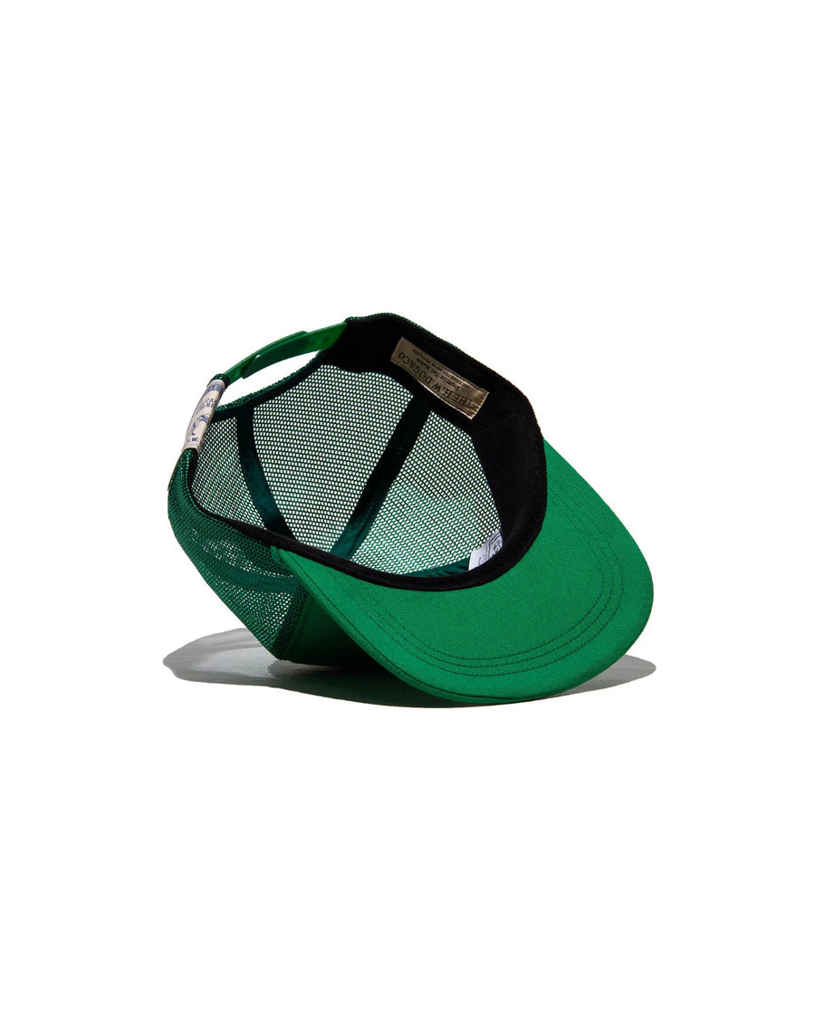 COTTON MESH CAP - Green 