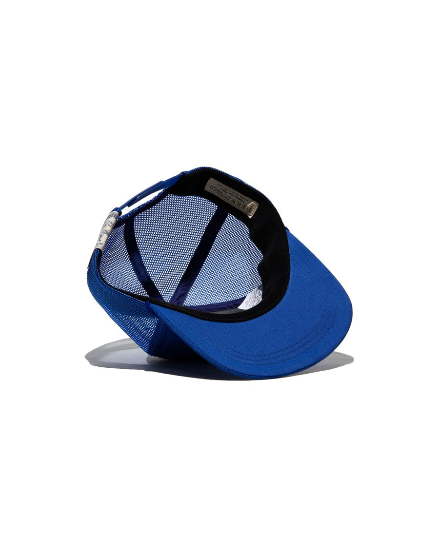 COTTON MESH CAP - Blue 