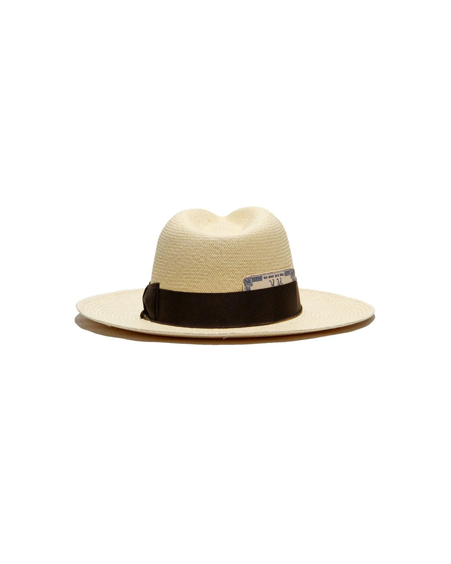 N-PANAMA HAT LONG - Natural