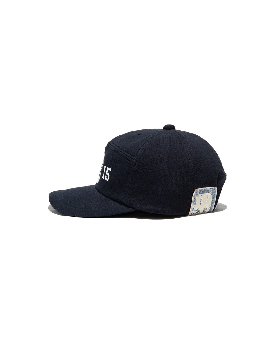 SQUARE WIDE CAP - Navy 