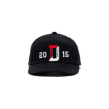SQUARE WIDE CAP - Black 