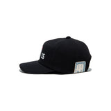 SQUARE WIDE CAP - Black 